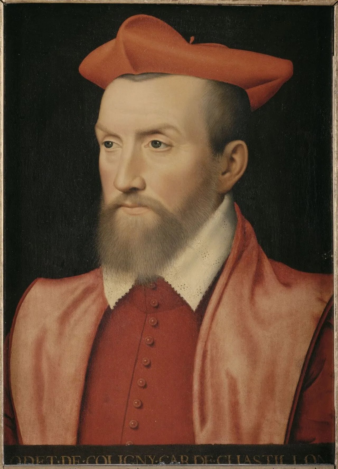 Portrait of Odet de Coligny (1517–1571) – memorial page