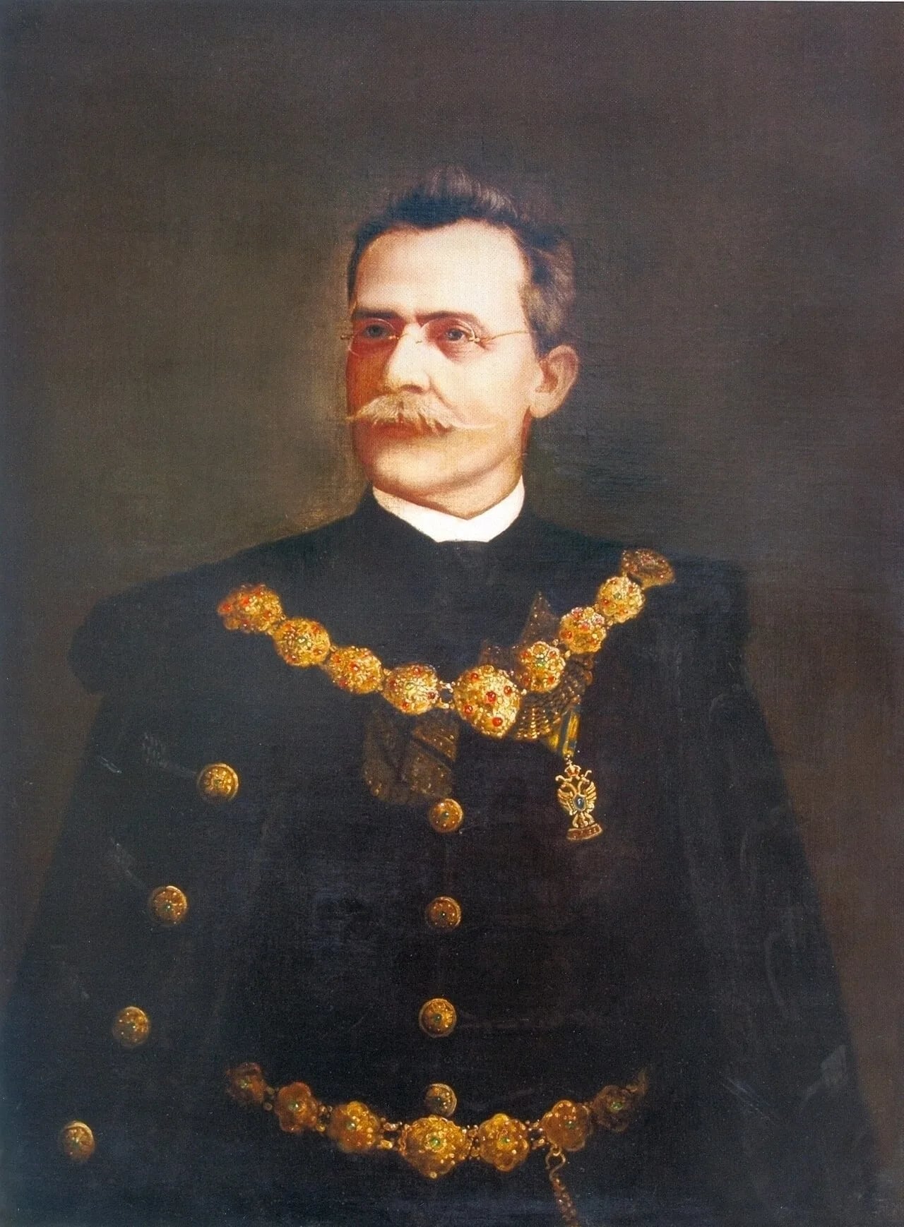 Portrait of István Farbaky (1837–1928) – memorial page