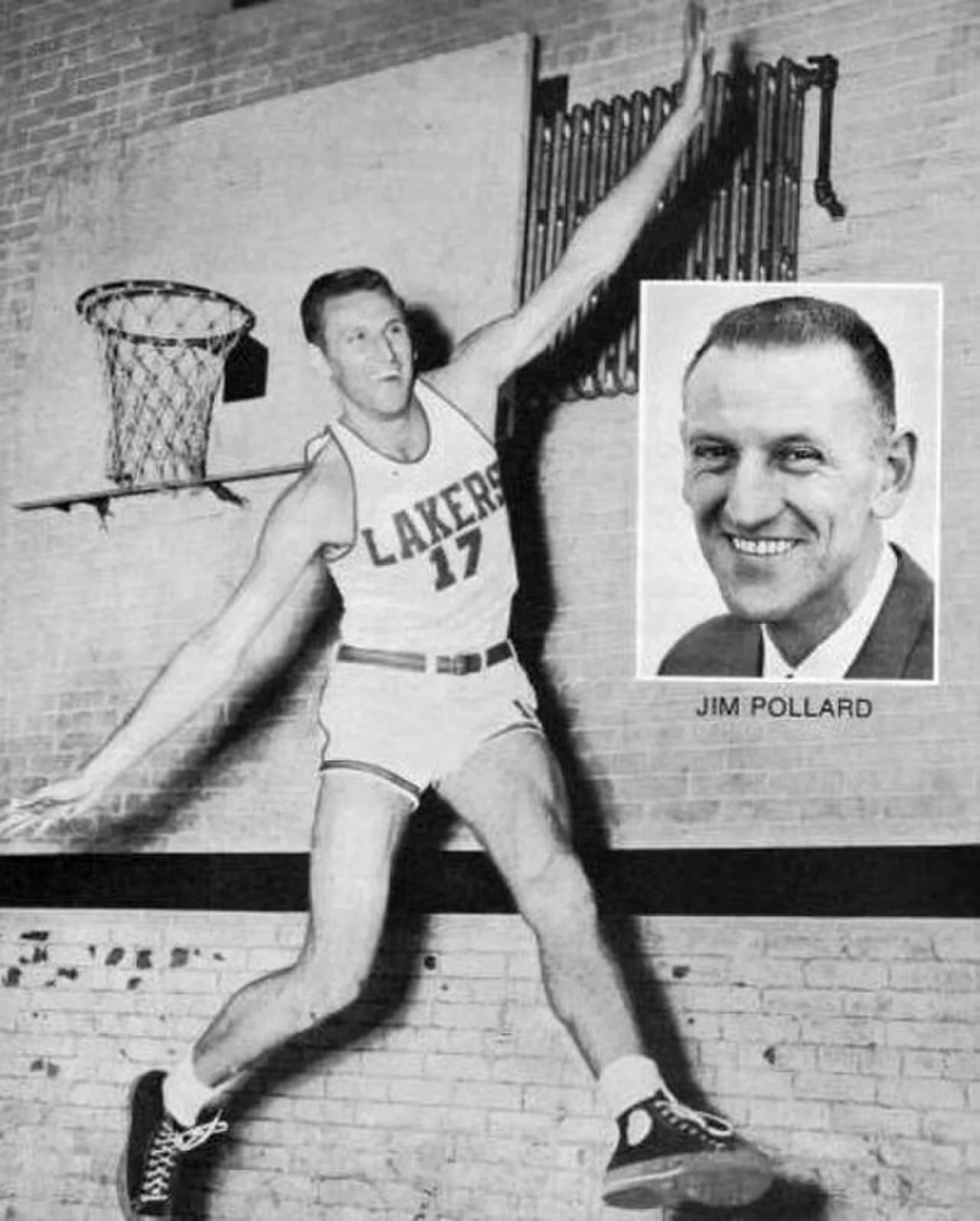 Porträt von Jim Pollard (1922–1993) – Gedenkseite