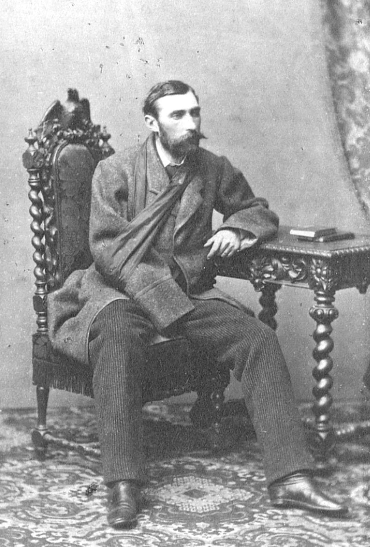 Porträt von Stanisław Karski (1838–1890) – Gedenkseite