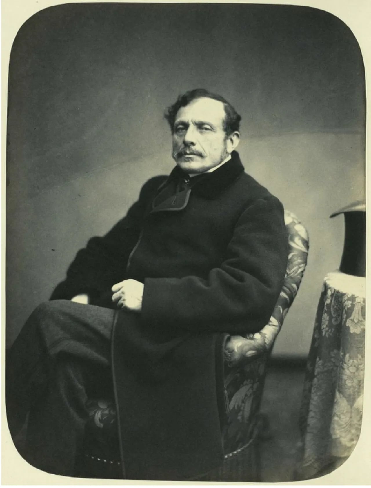 Porträt von Louis-Apollonie de Montfalcon (1807–1872) – Gedenkseite