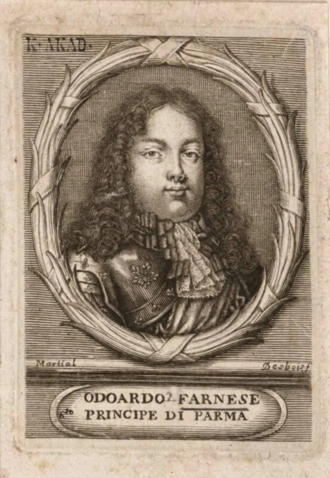 Portrait of Odoardo II. Farnese (1666–1693) – memorial page