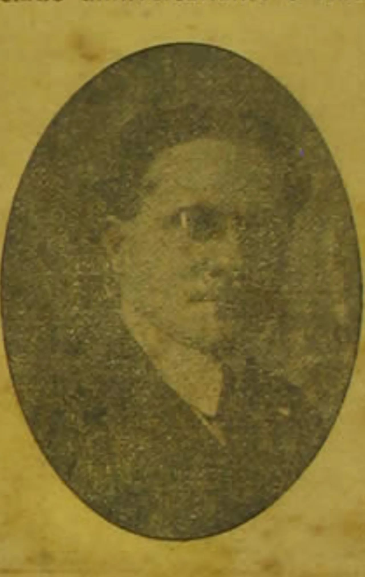 Porträt von Benedito Augusto Carvalho dos Santos (1886–1959) – Gedenkseite