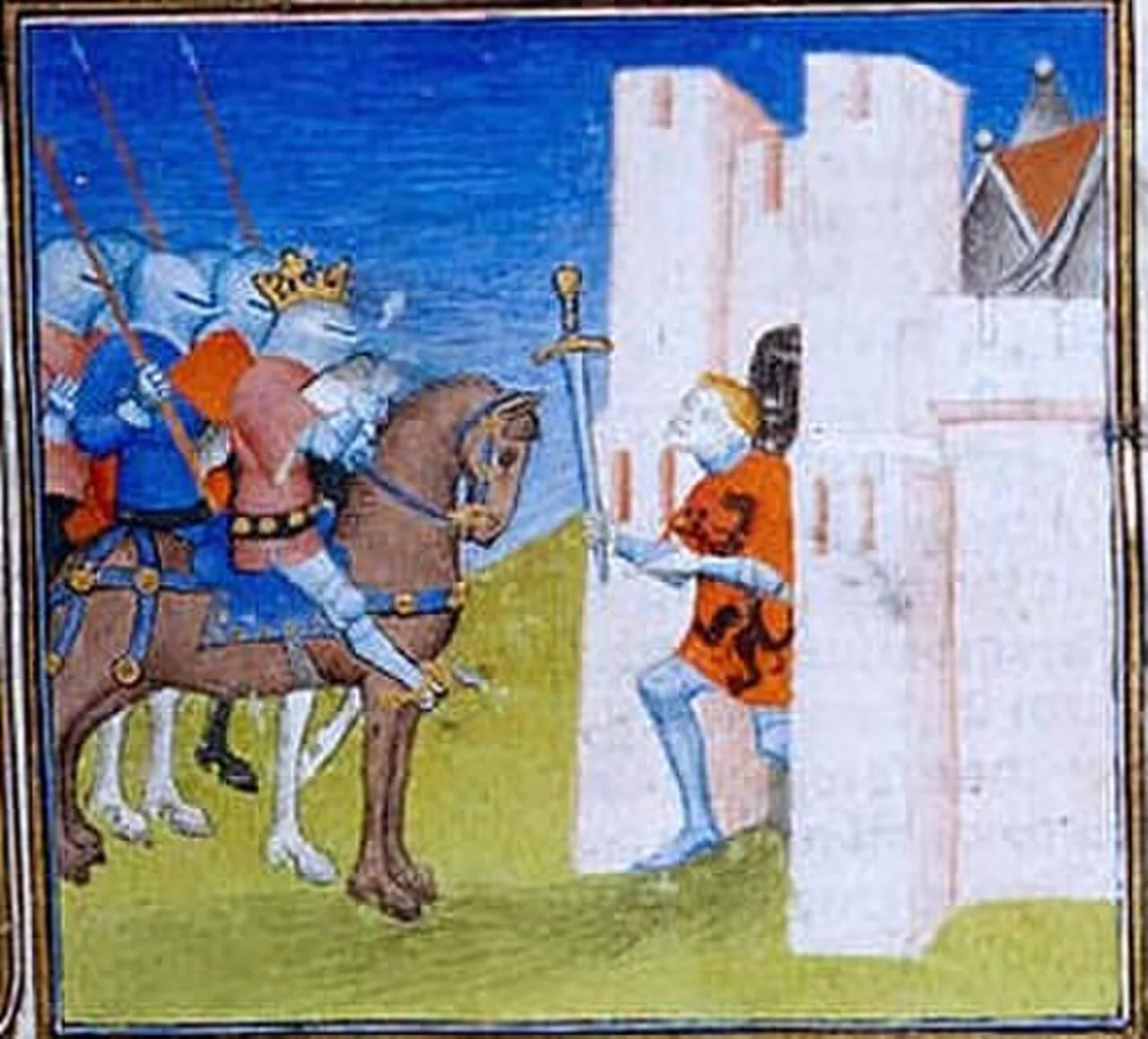 Portrait of Hunold von Aquitanien (705–774) – memorial page