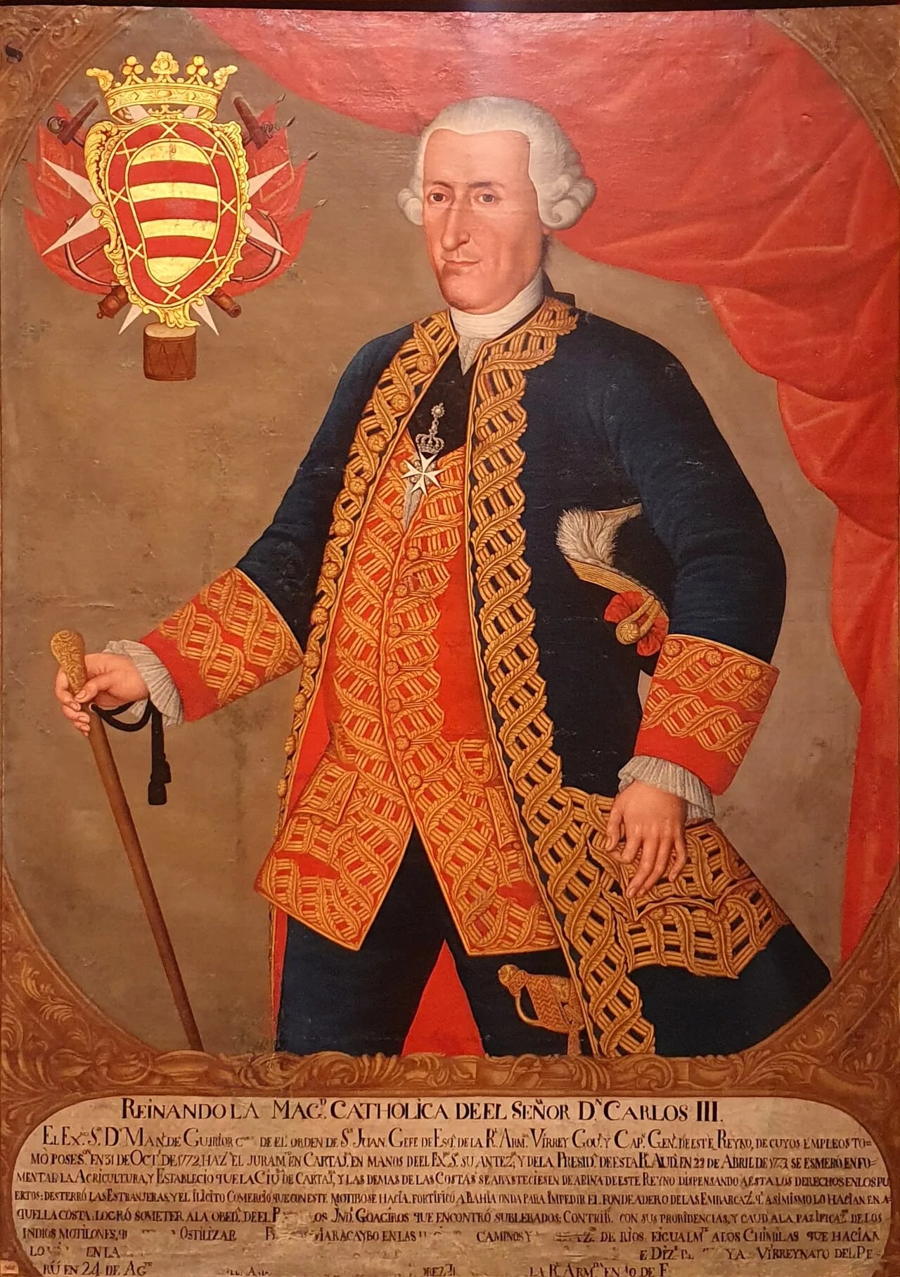 Portrait of Manuel de Guirior (1708–1788) – memorial page