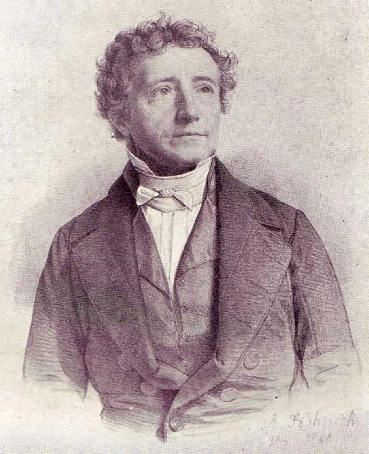 Porträt von Karl Immanuel Nitzsch (1787–1868) – Gedenkseite