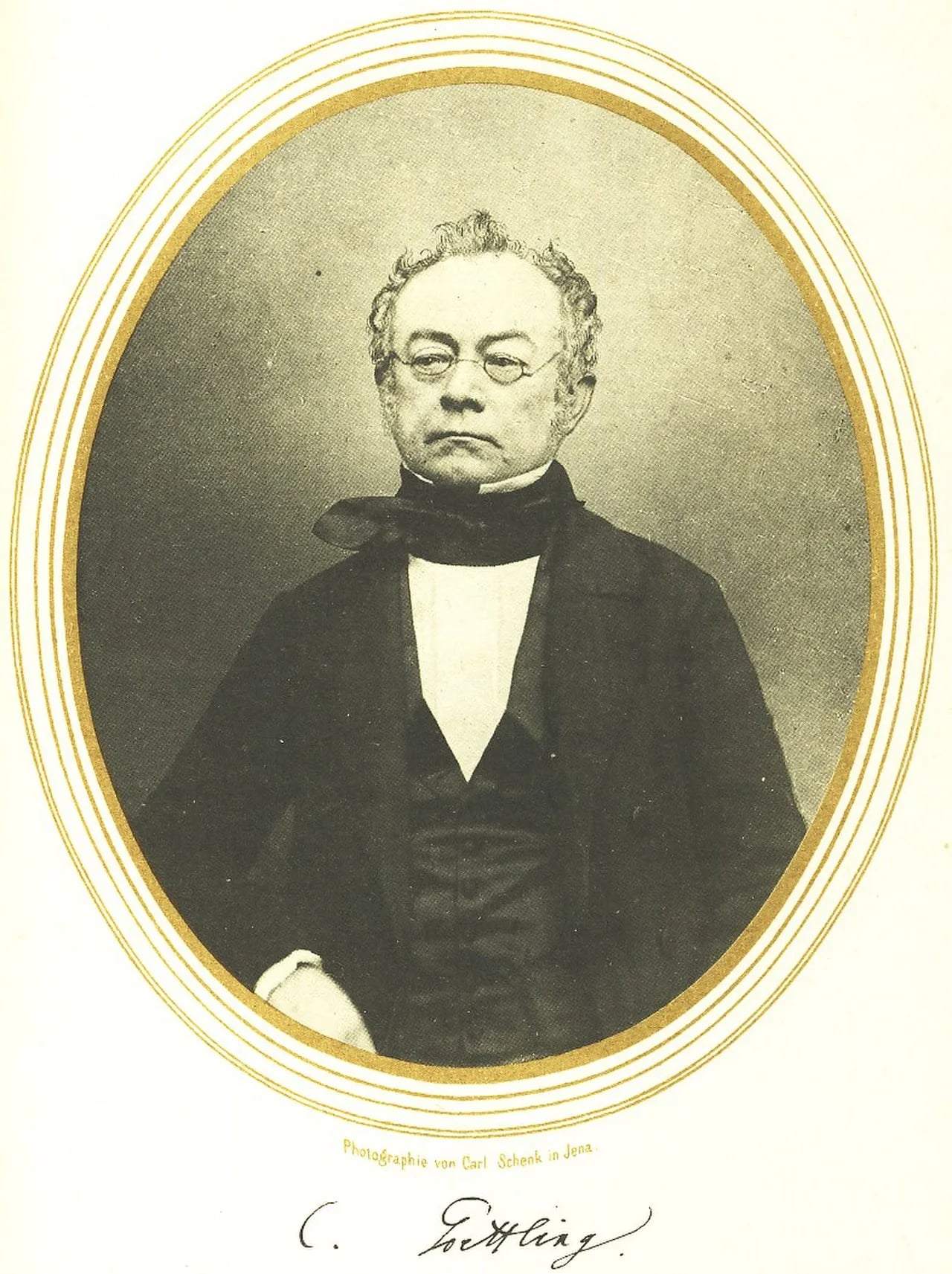Portrait of Karl Wilhelm Göttling (1793–1869) – memorial page