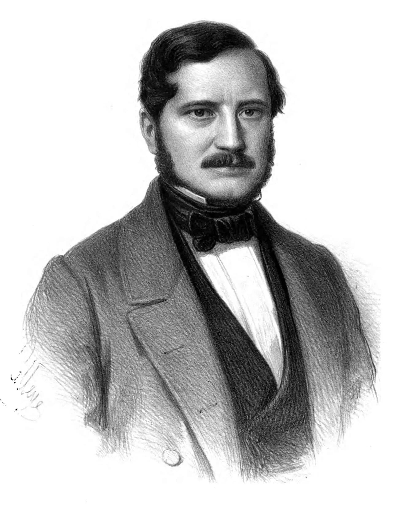 Porträt von François Moncheur (1806–1890) – Gedenkseite