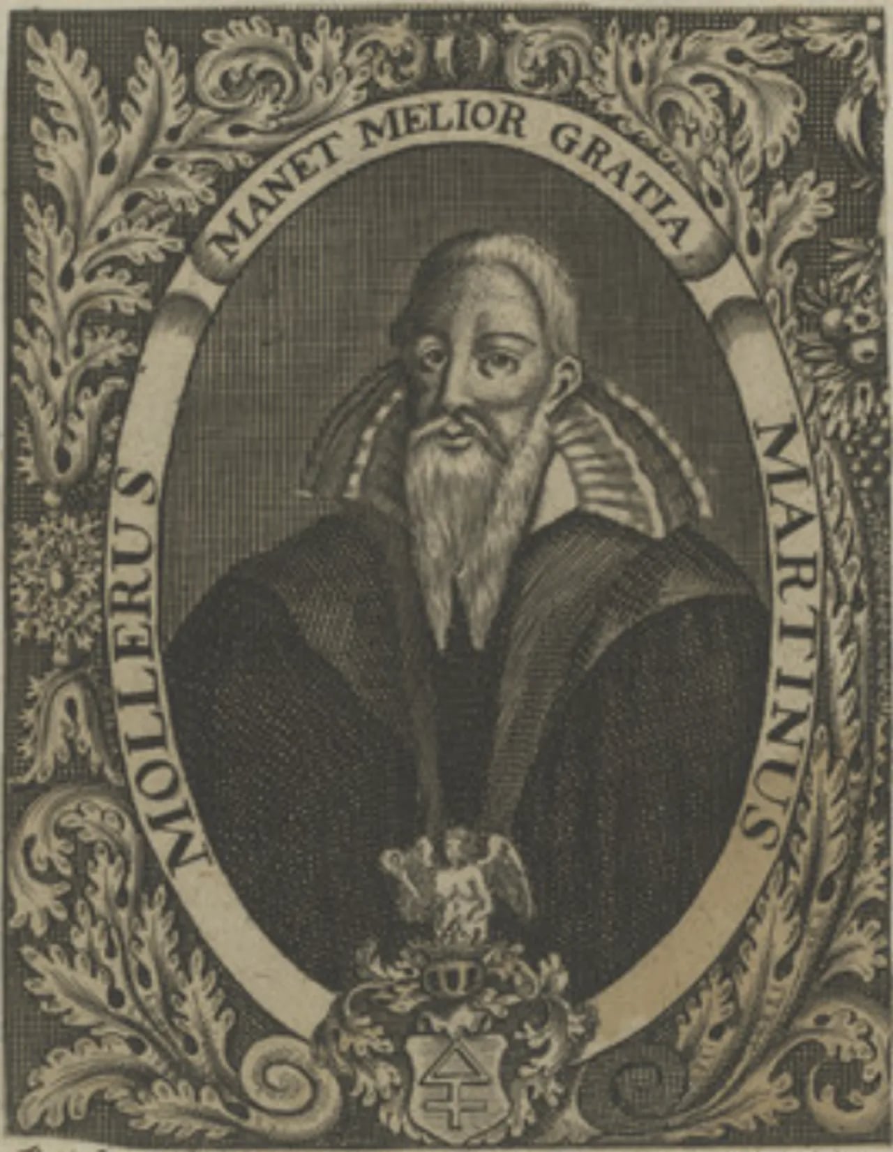 Porträt von Martin Moller (1547–1606) – Gedenkseite