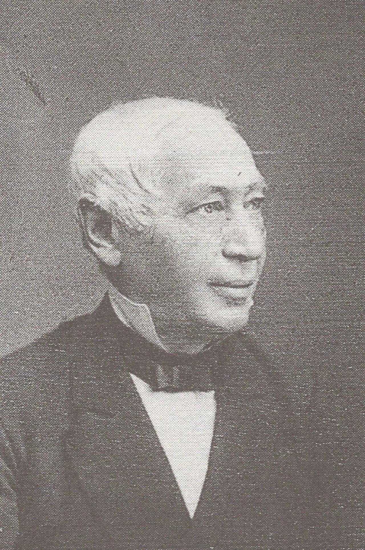 Portrait of Georg Hanssen (1809–1894) – memorial page