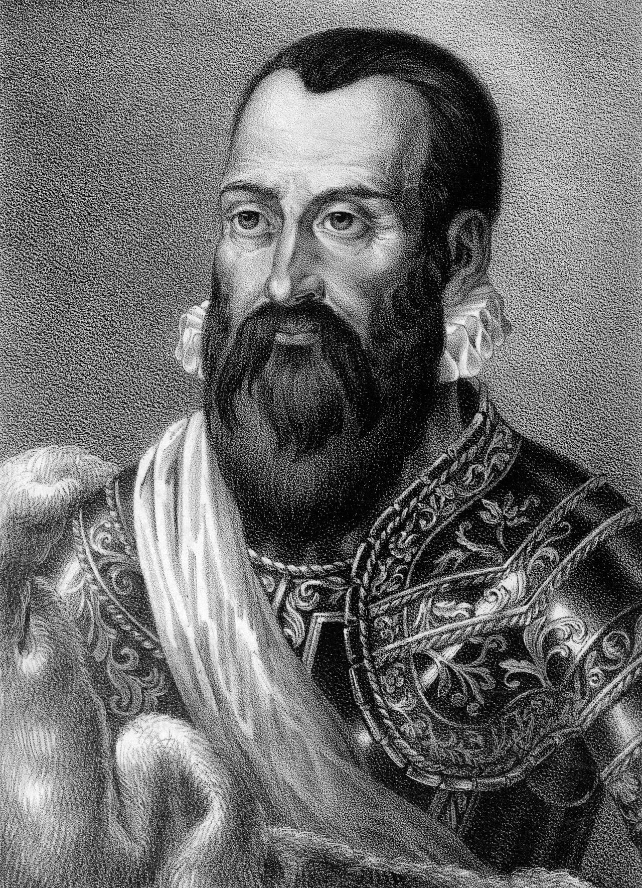 Porträt von Mikołaj Radziwiłł Czarny (1515–1565) – Gedenkseite