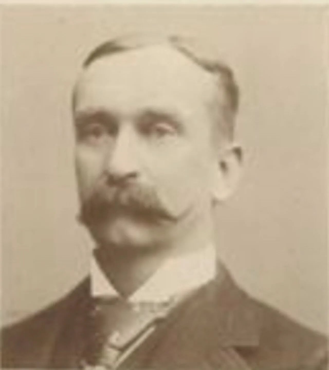 Porträt von B. O. James (1852–1956) – Gedenkseite