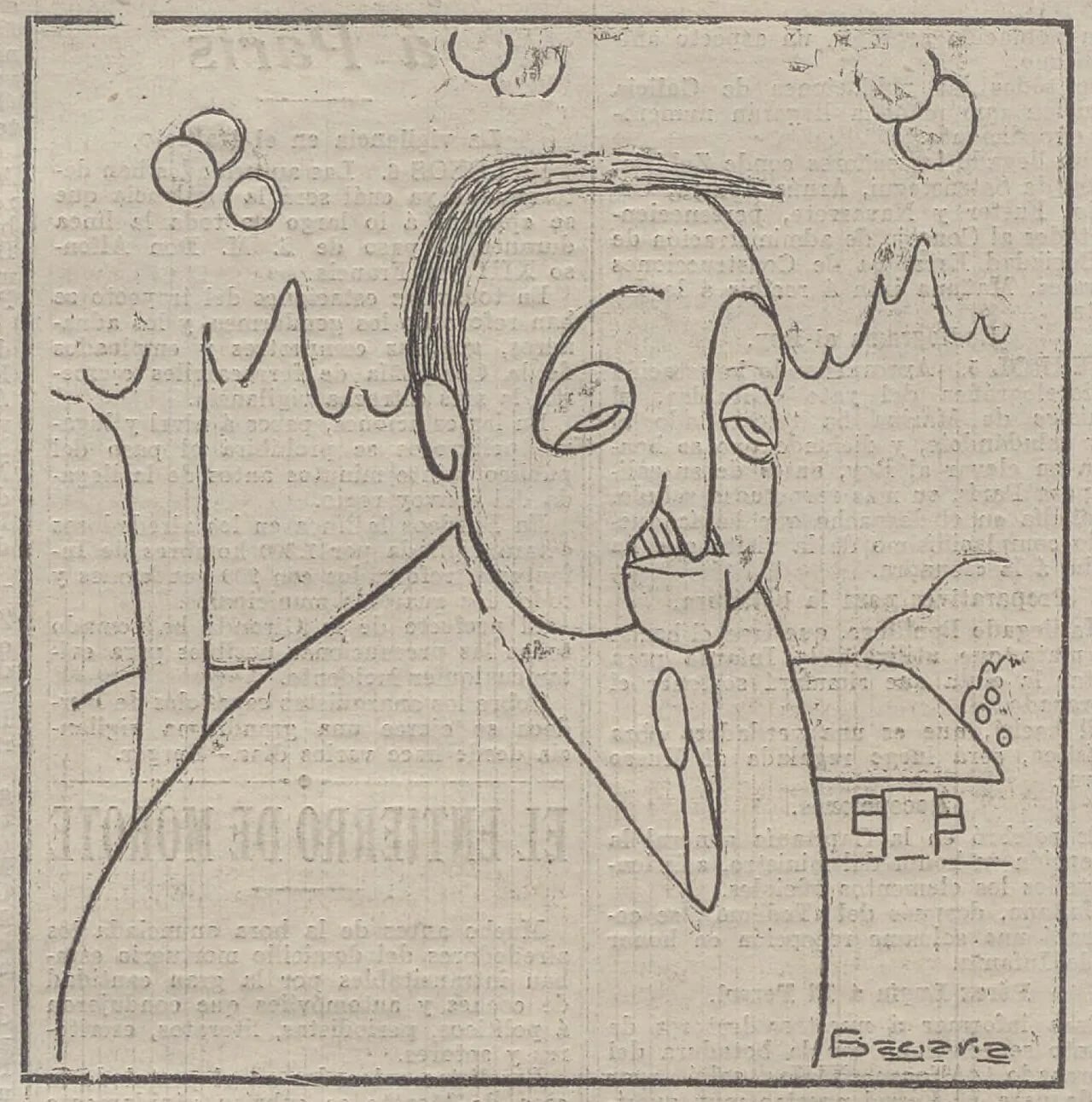Porträt von Vicent Gómez i Novella (1871–1956) – Gedenkseite