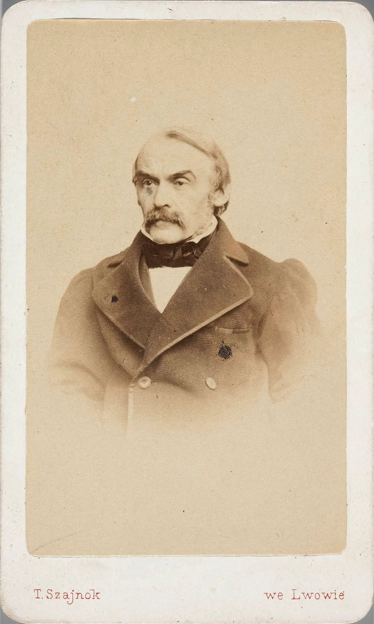 Porträt von Karol Szajnocha (1818–1868) – Gedenkseite