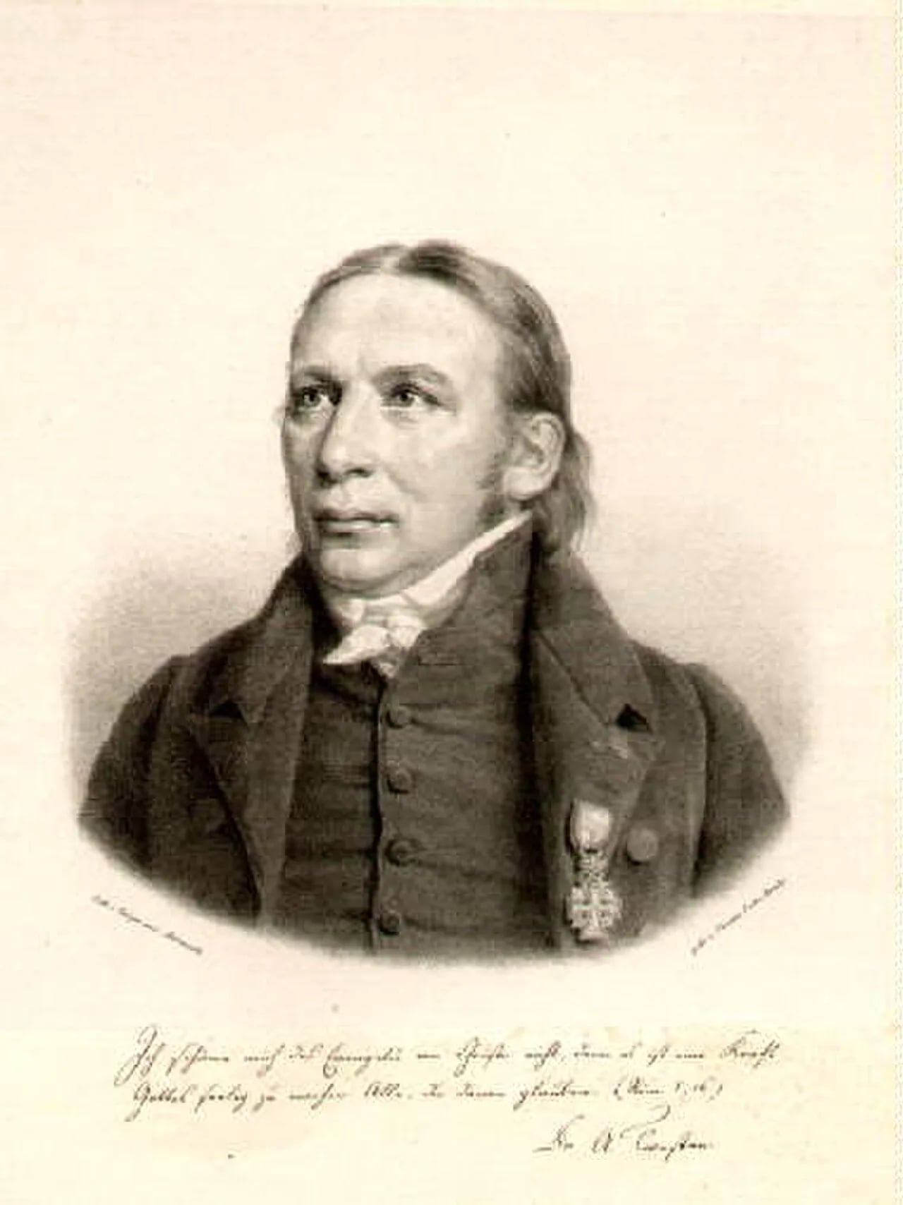 Porträt von August Twesten (1789–1876) – Gedenkseite