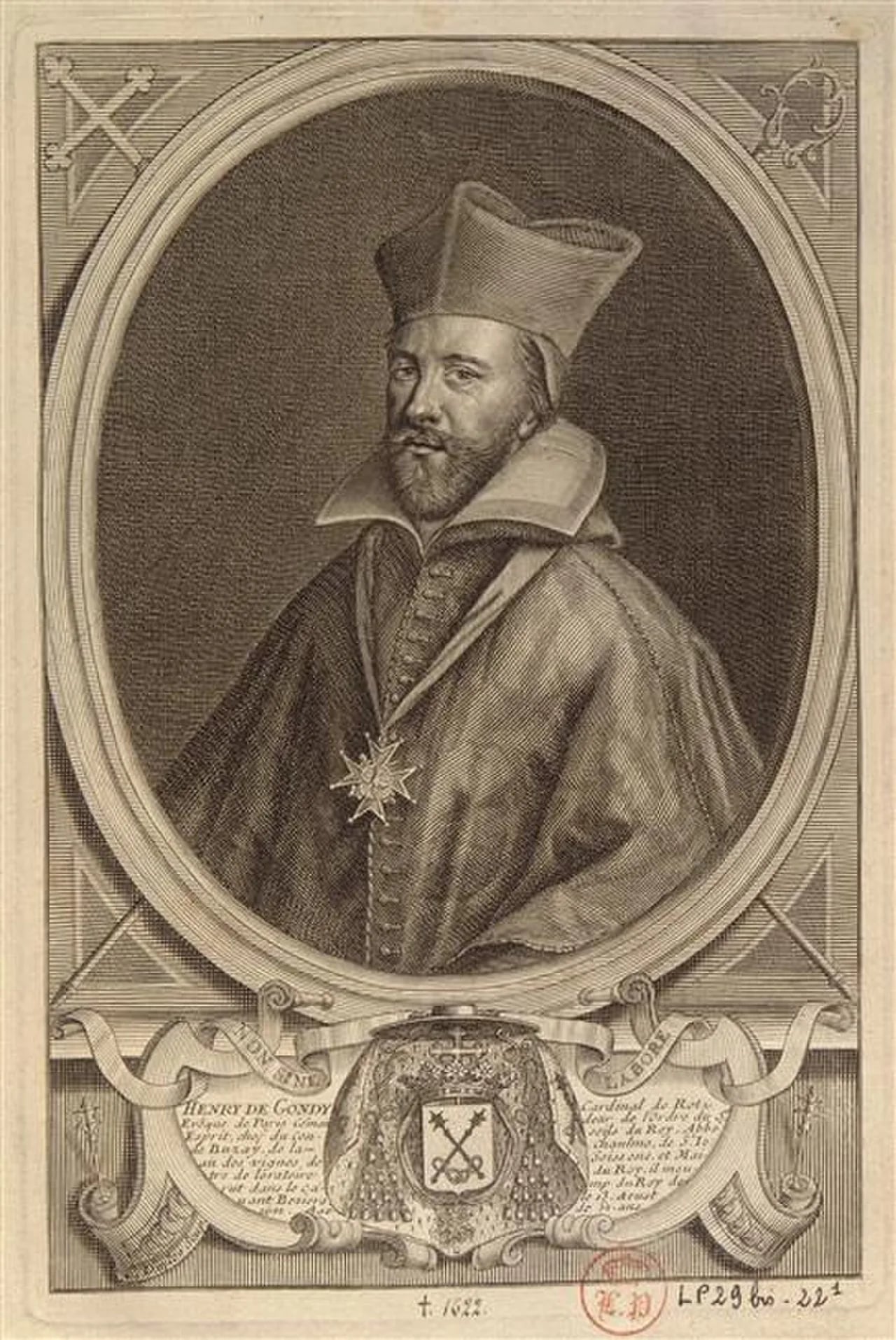 Portrait of Henri de Gondi (1572–1622) – memorial page