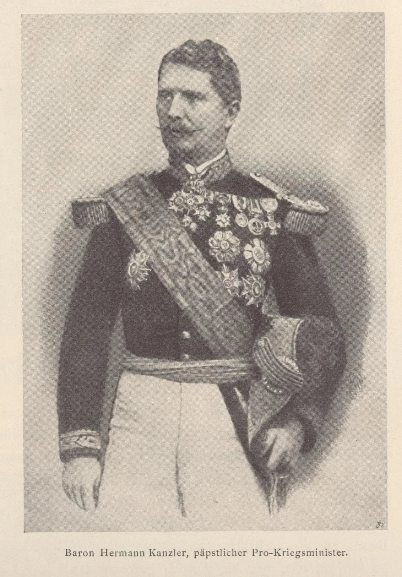 Porträt von Hermann Kanzler (1822–1888) – Gedenkseite