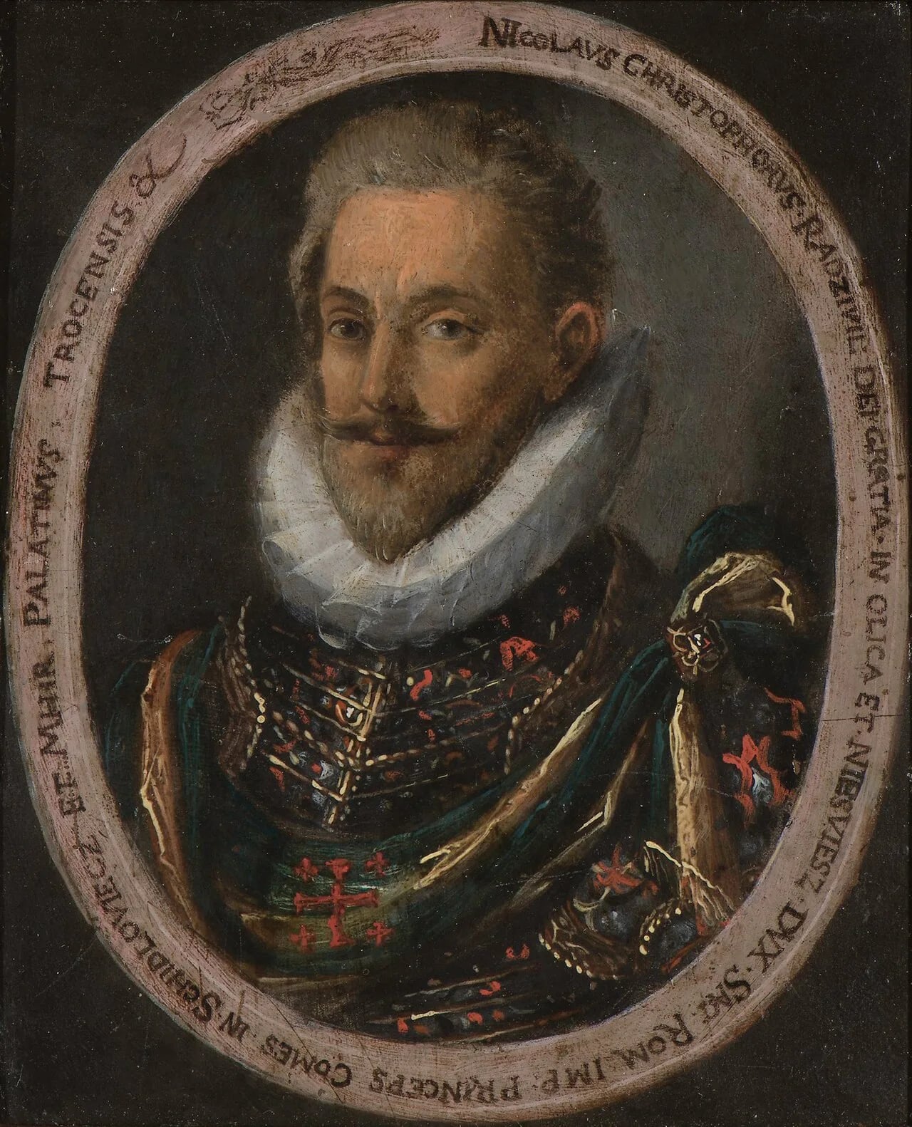 Porträt von Mikołaj Krzysztof Radziwiłł (1549–1616) – Gedenkseite