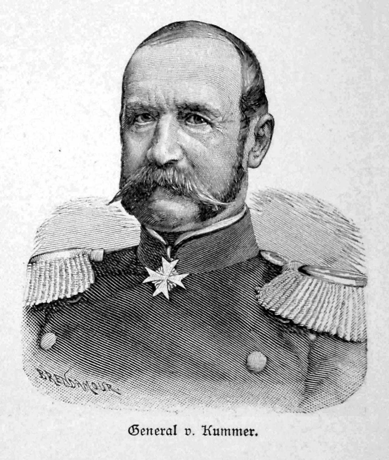 Portrait of Ferdinand von Kummer (1816–1900) – memorial page