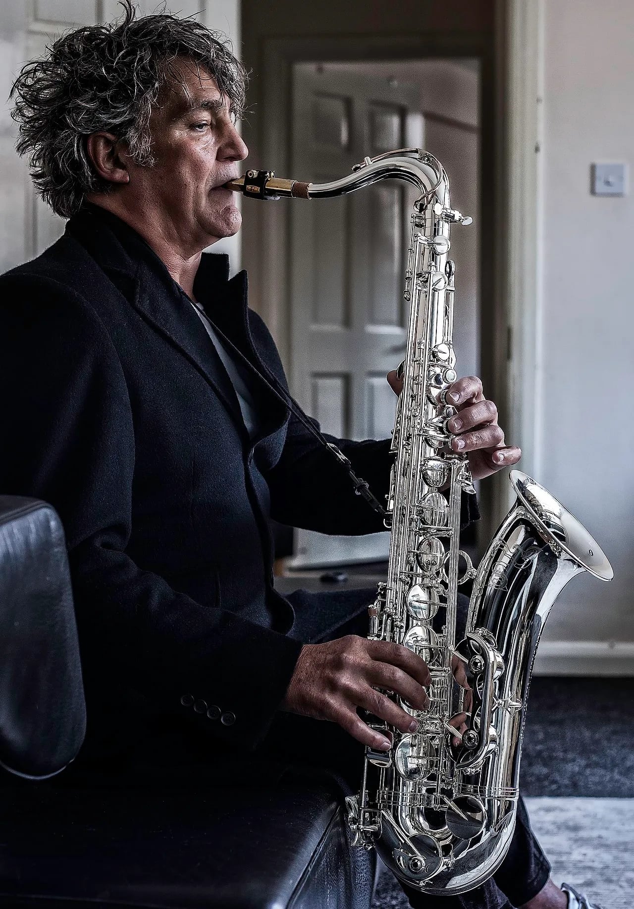 Porträt von Raphael Ravenscroft (1954–2014) – Gedenkseite