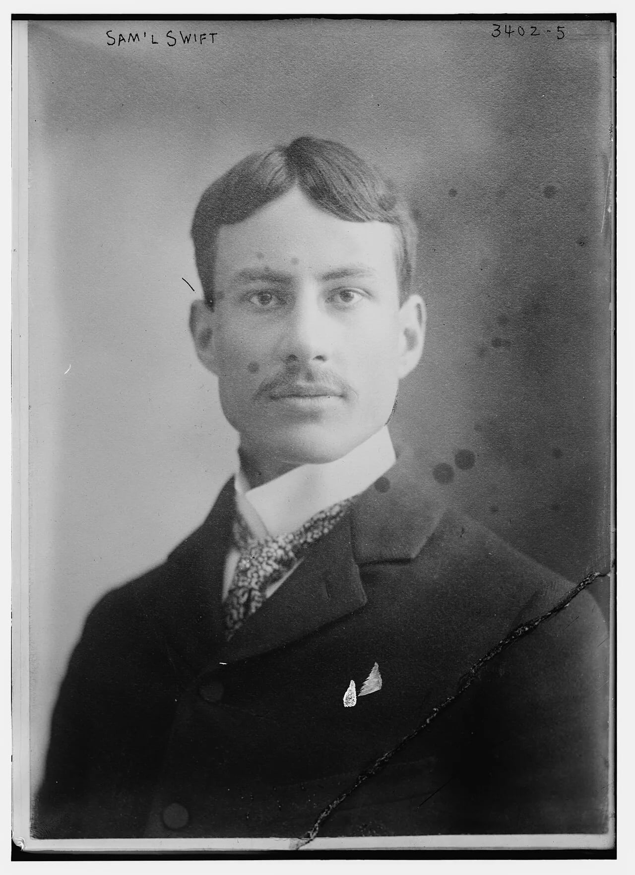 Portrait of Samuel Swift (1875–1914) – memorial page