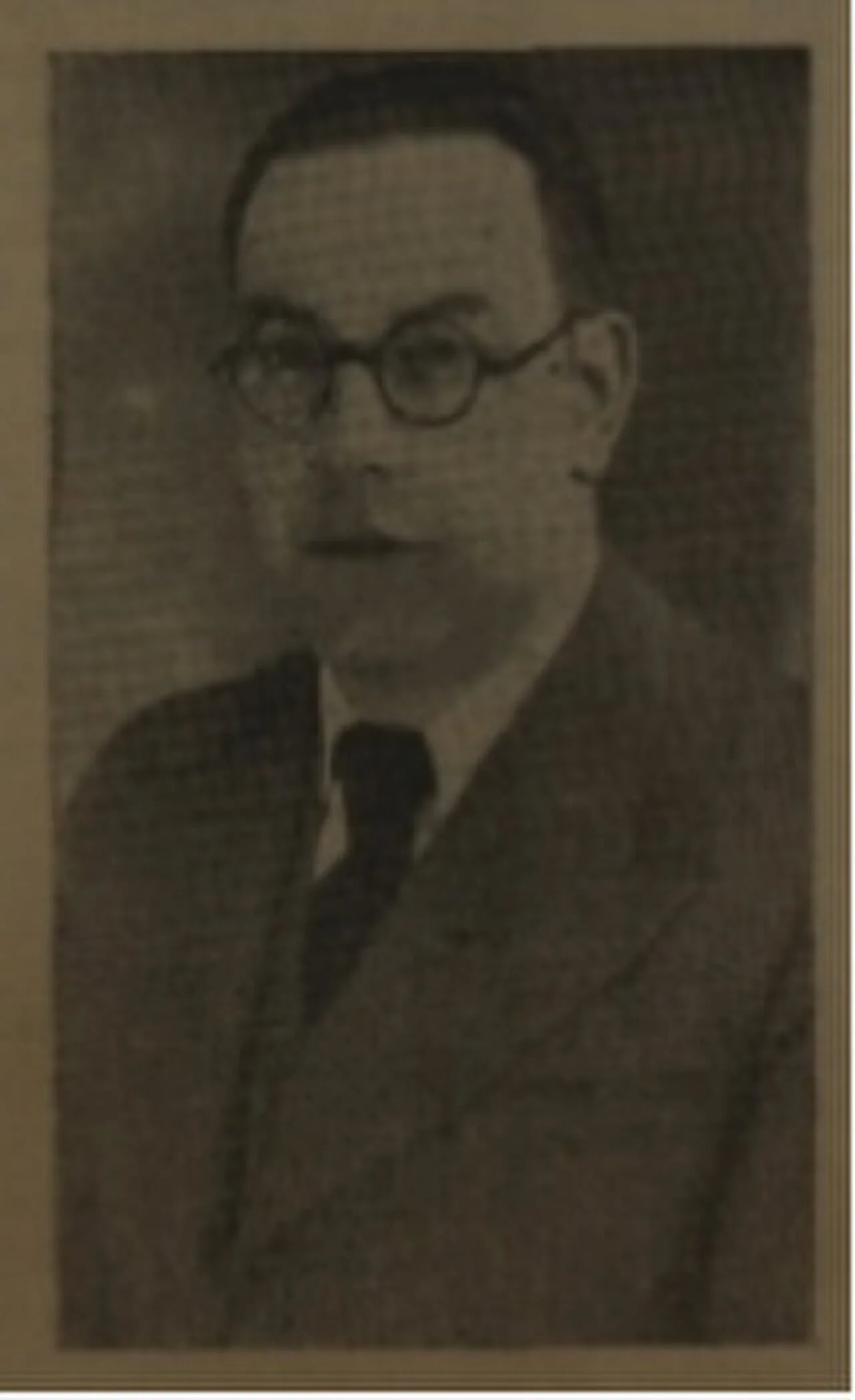 Porträt von Carlos Alberto de Oliveira (1898–1980) – Gedenkseite
