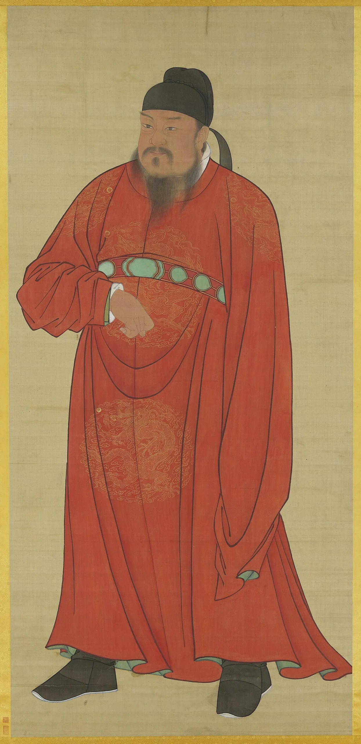 Portrait of Tang Gaozu (566–635) – memorial page