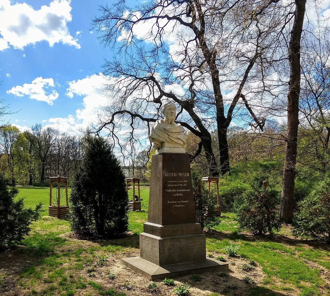 Portrait of Gustav Meyer (1816–1877) – memorial page