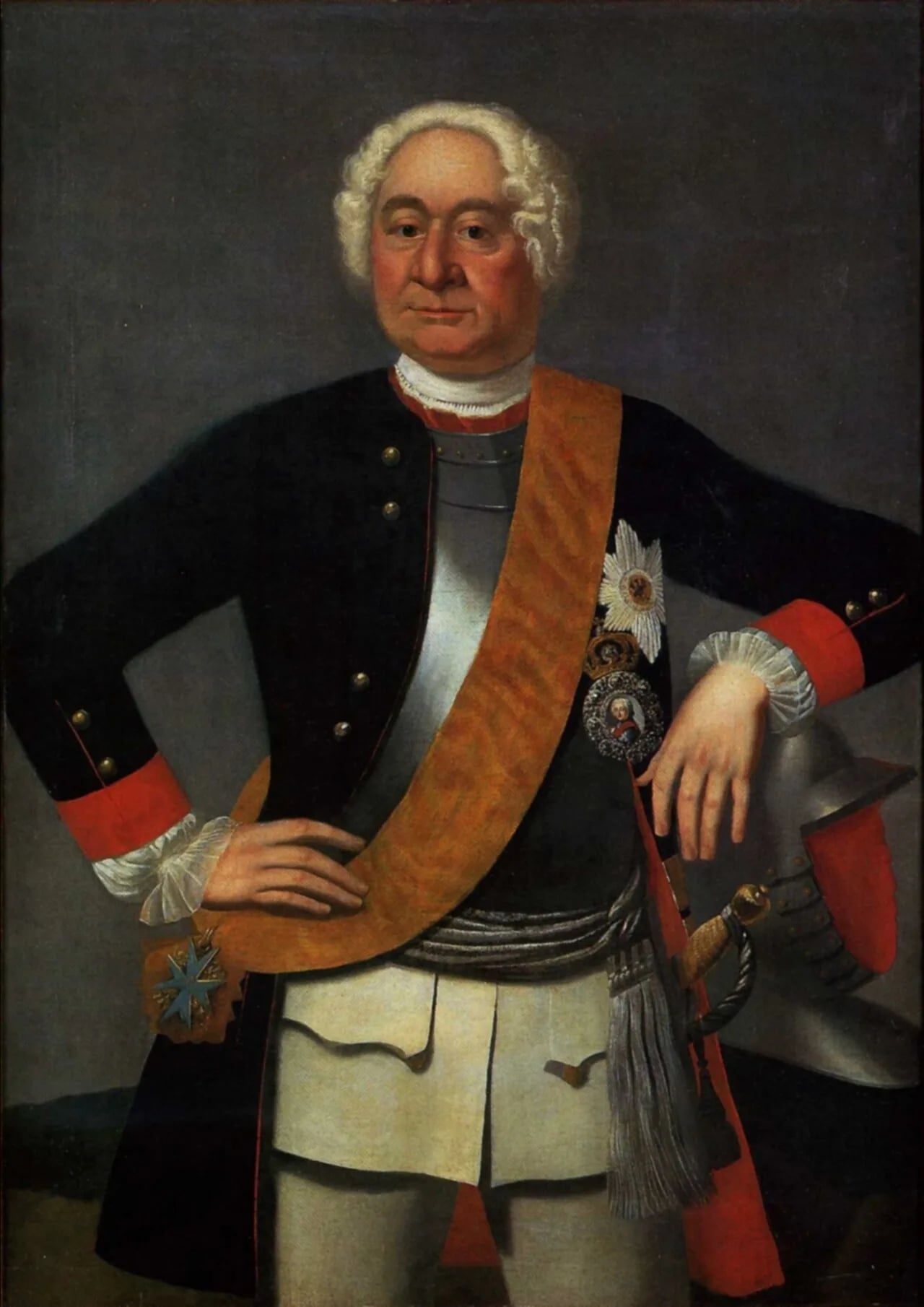 Portrait of Friedrich Wilhelm von Dossow (1669–1758) – memorial page