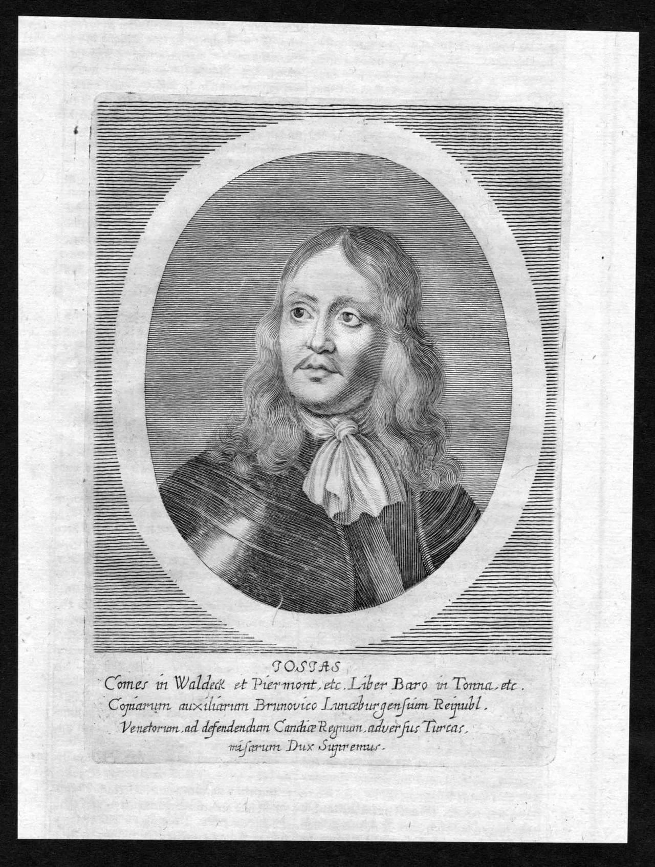 Porträt von Josias (1636–1669) – Gedenkseite