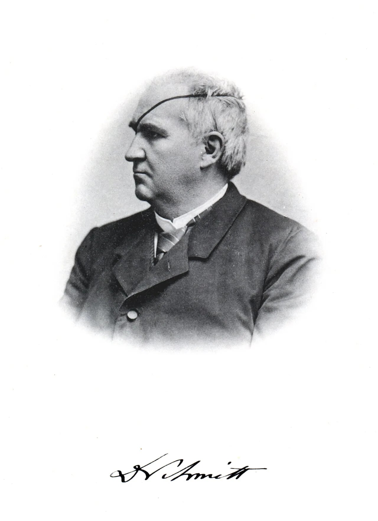 Porträt von Rudolf Schmitt (1830–1898) – Gedenkseite