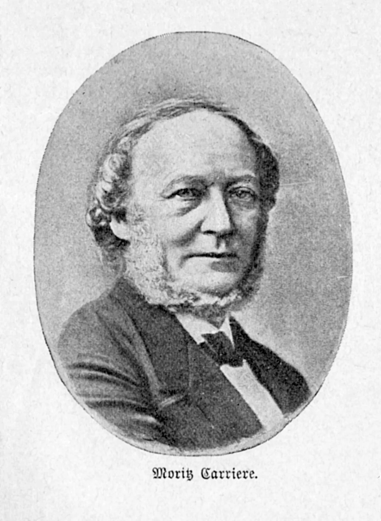 Porträt von Moriz Carrière (1817–1895) – Gedenkseite
