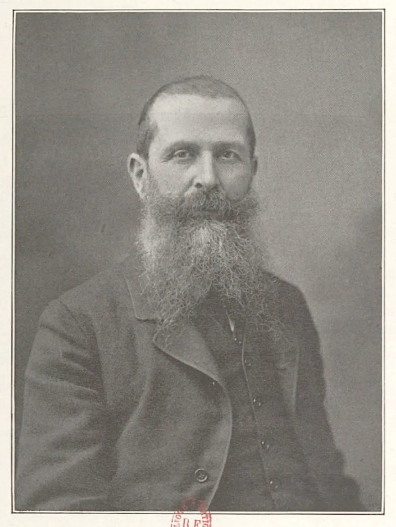 Porträt von François Alexandre Alfred Gérardin (1841–1905) – Gedenkseite