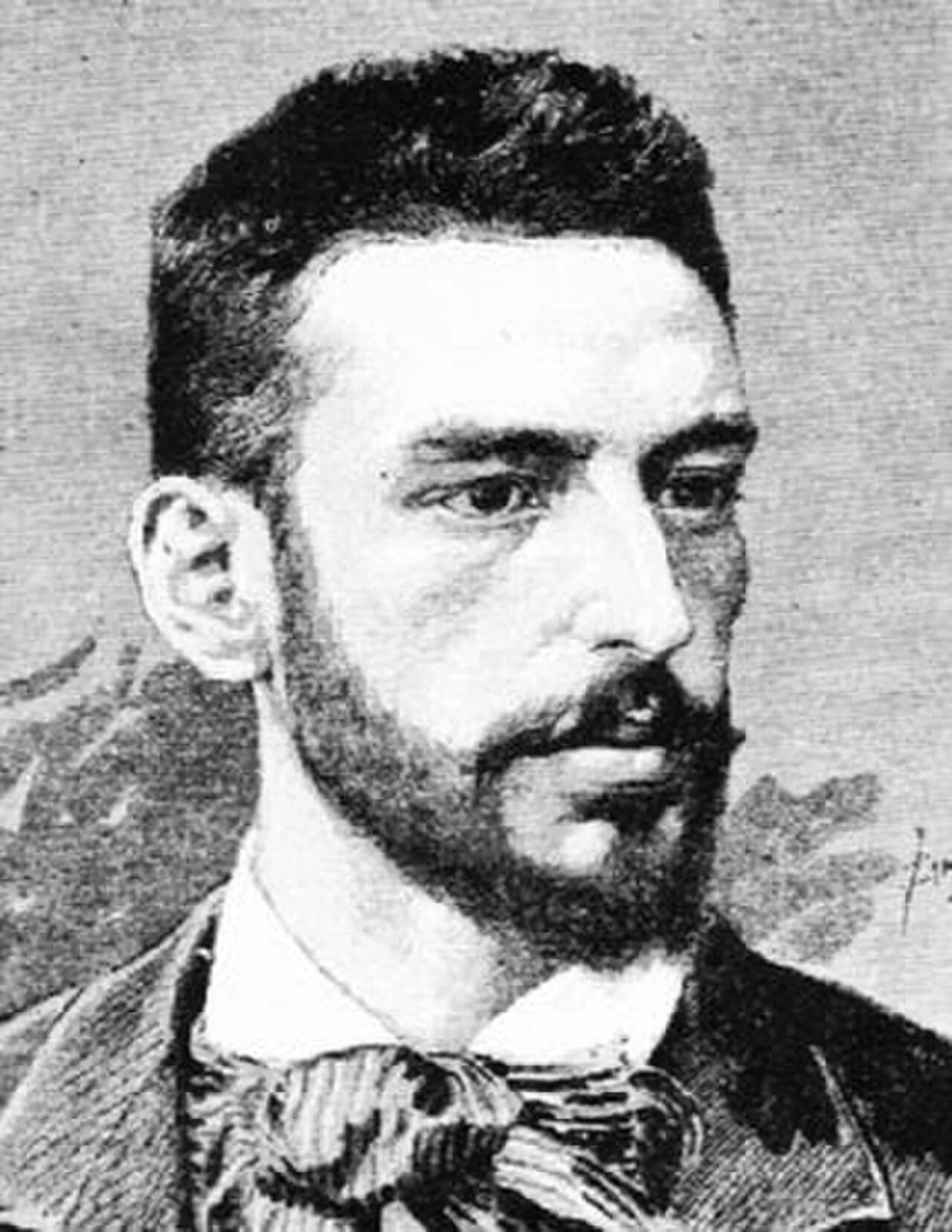 Porträt von Joaquim Marsillach (1859–1883) – Gedenkseite