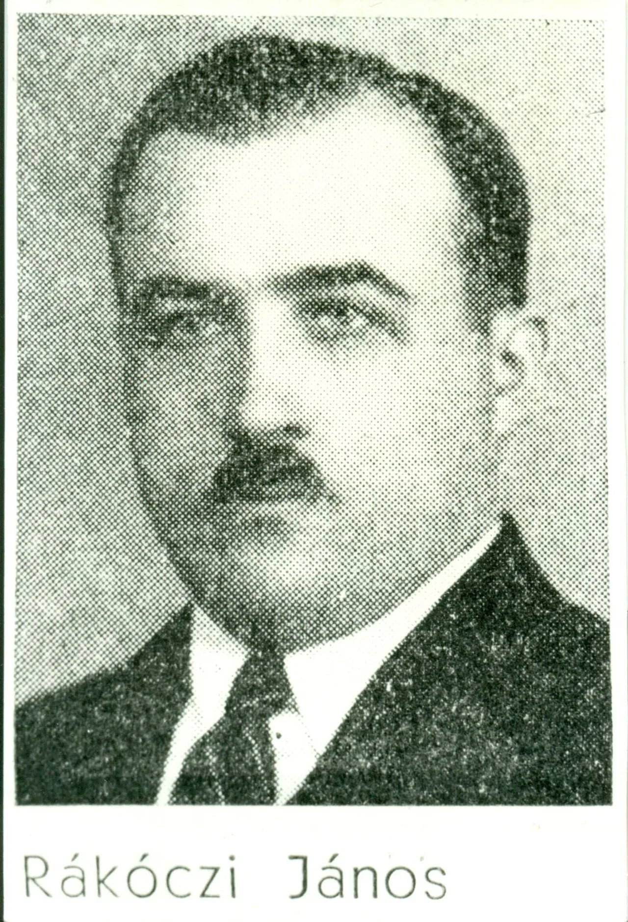 Portrait of János Rákóczi (1897–1966) – memorial page