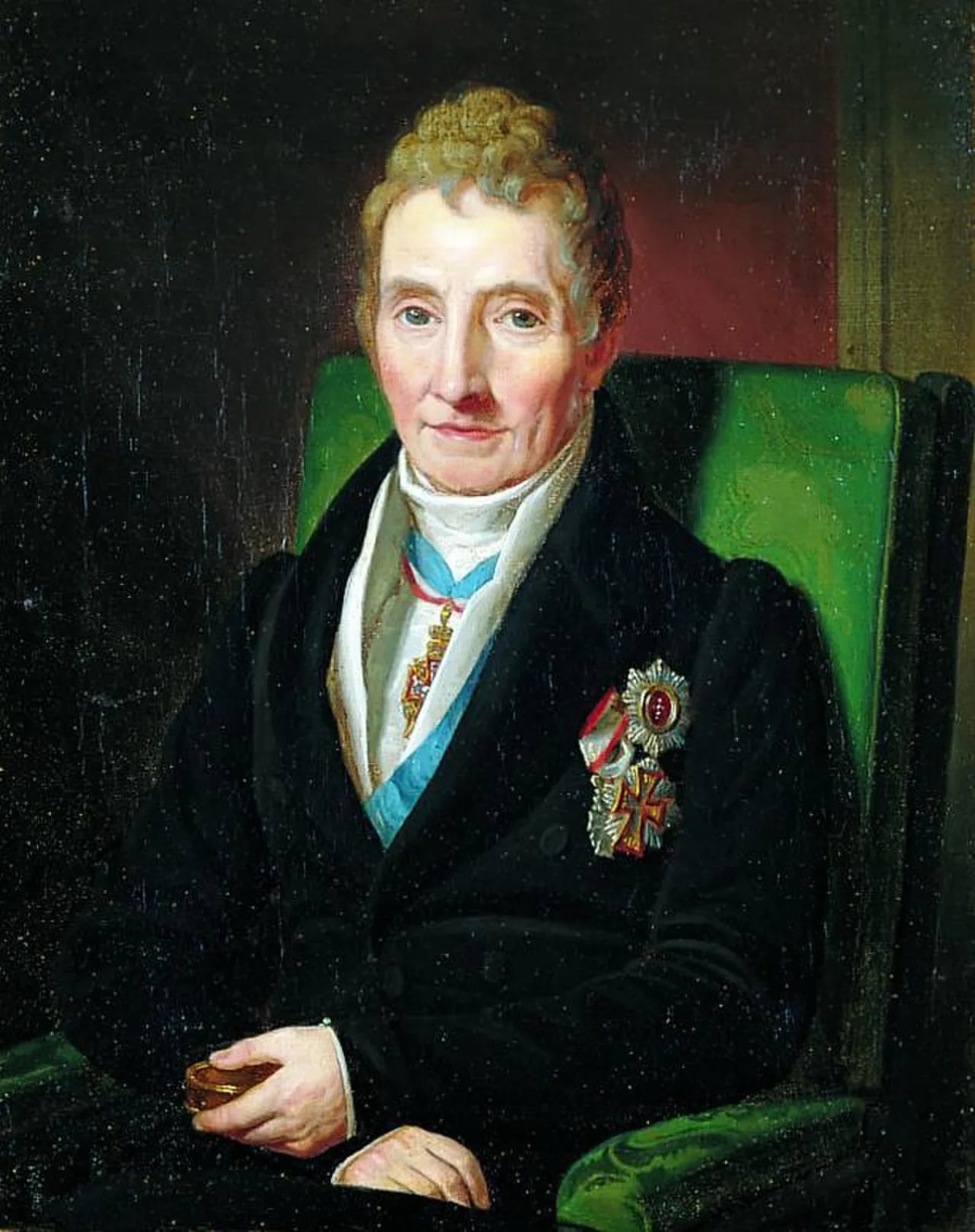 Portrait of Johann Sigismund von Mösting (1759–1843) – memorial page