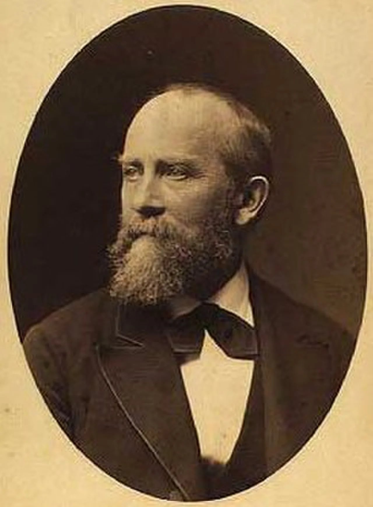 Porträt von Frederik Vermehren (1823–1910) – Gedenkseite