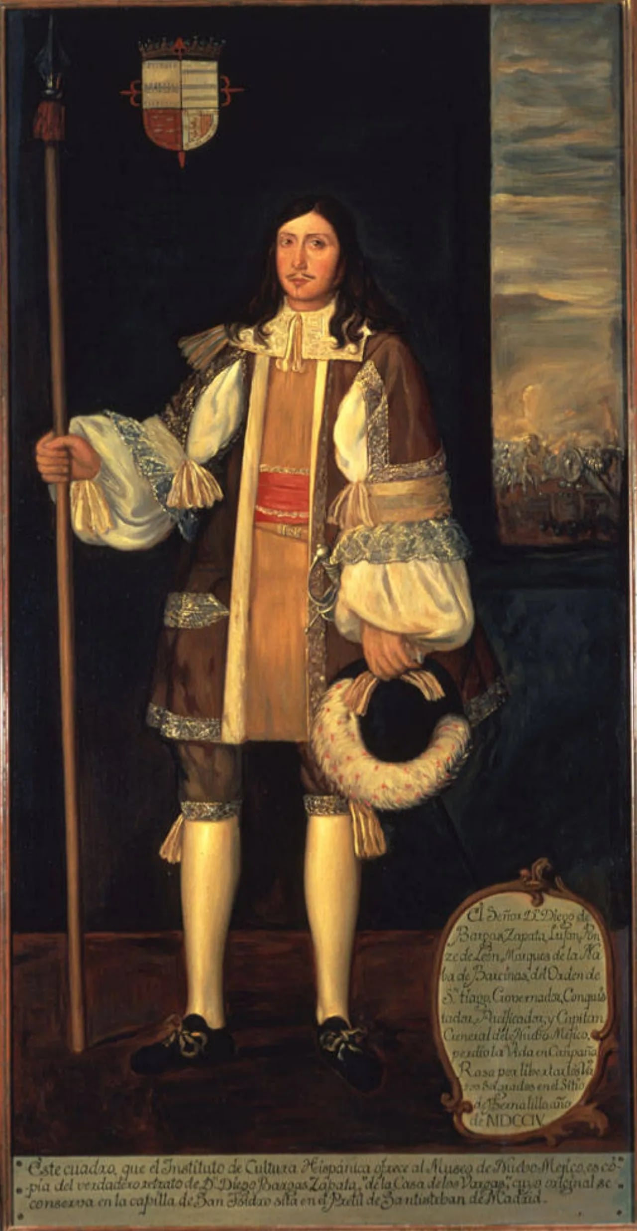 Portrait of Diego de Vargas (1643–1704) – memorial page