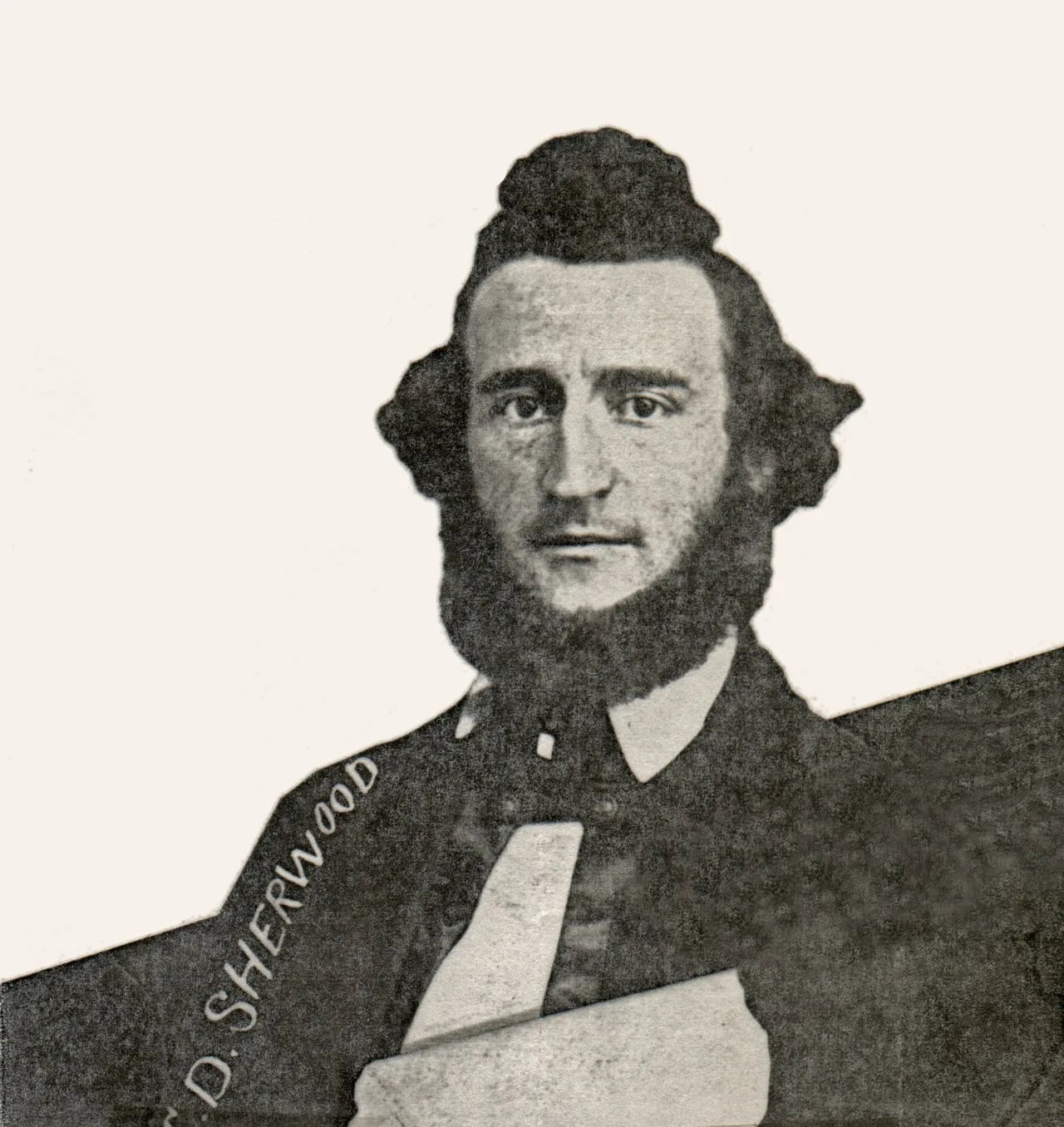 Porträt von Charles D. Sherwood (1833–1895) – Gedenkseite
