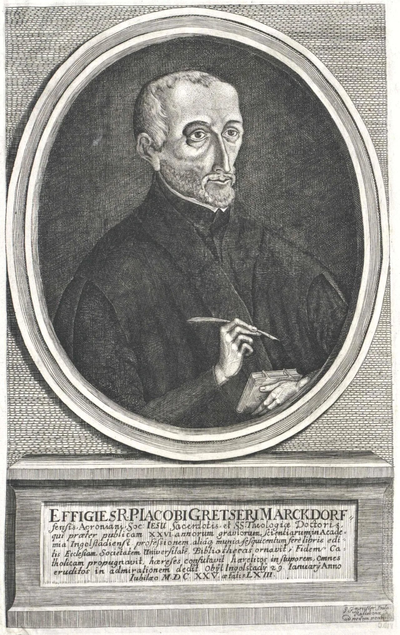 Porträt von Jakob Gretser (1562–1625) – Gedenkseite