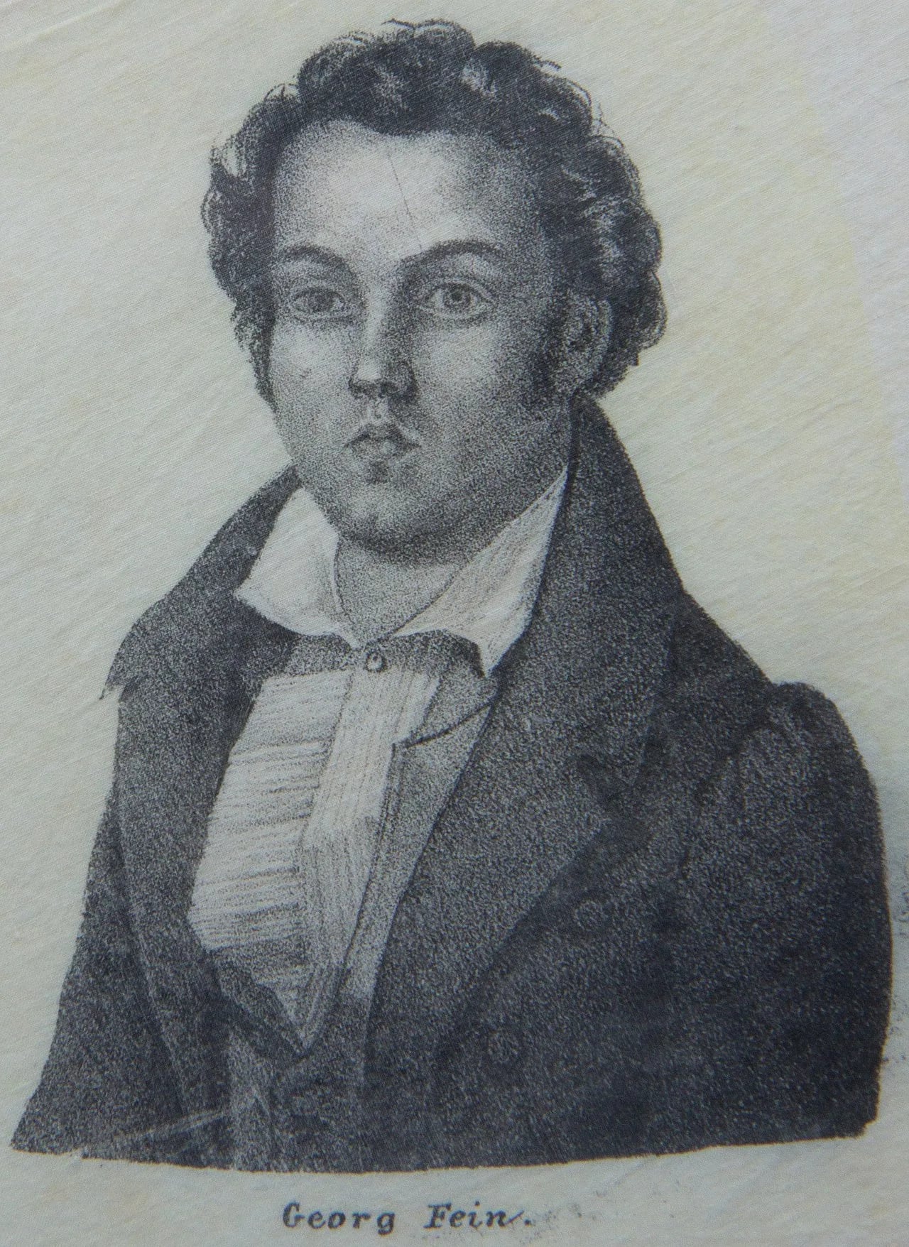 Portrait of Georg Fein (1803–1869) – memorial page