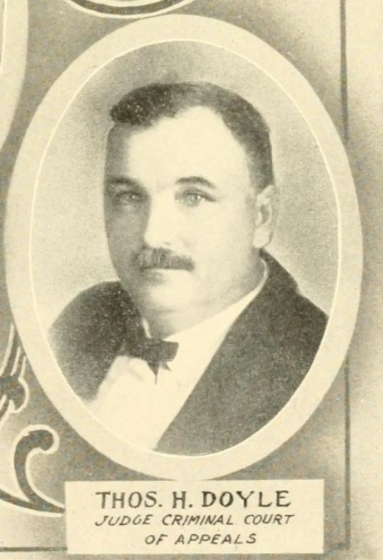 Porträt von Thomas H. Doyle (1863–1947) – Gedenkseite