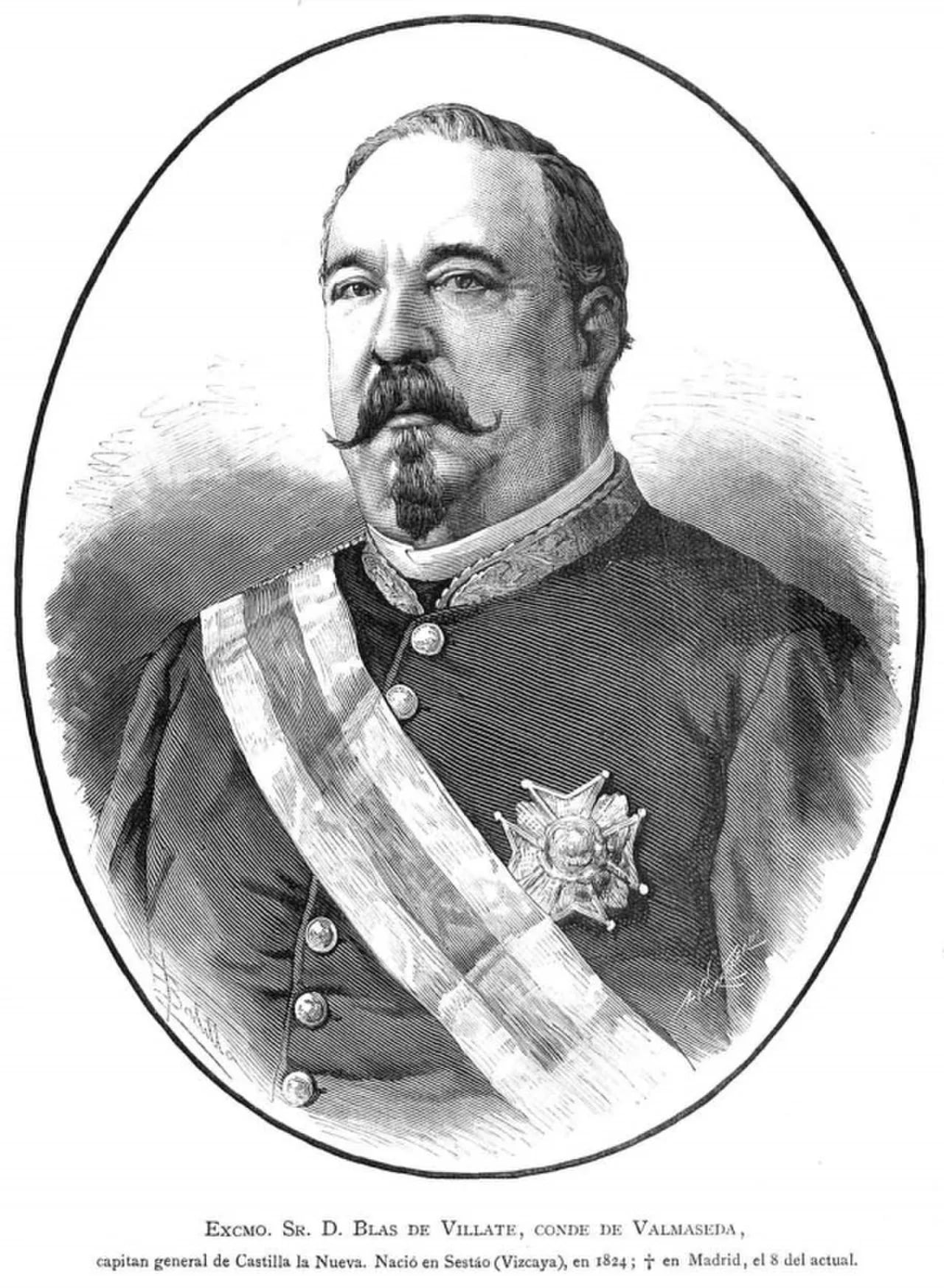 Portrait of Blas Villate (1824–1882) – memorial page
