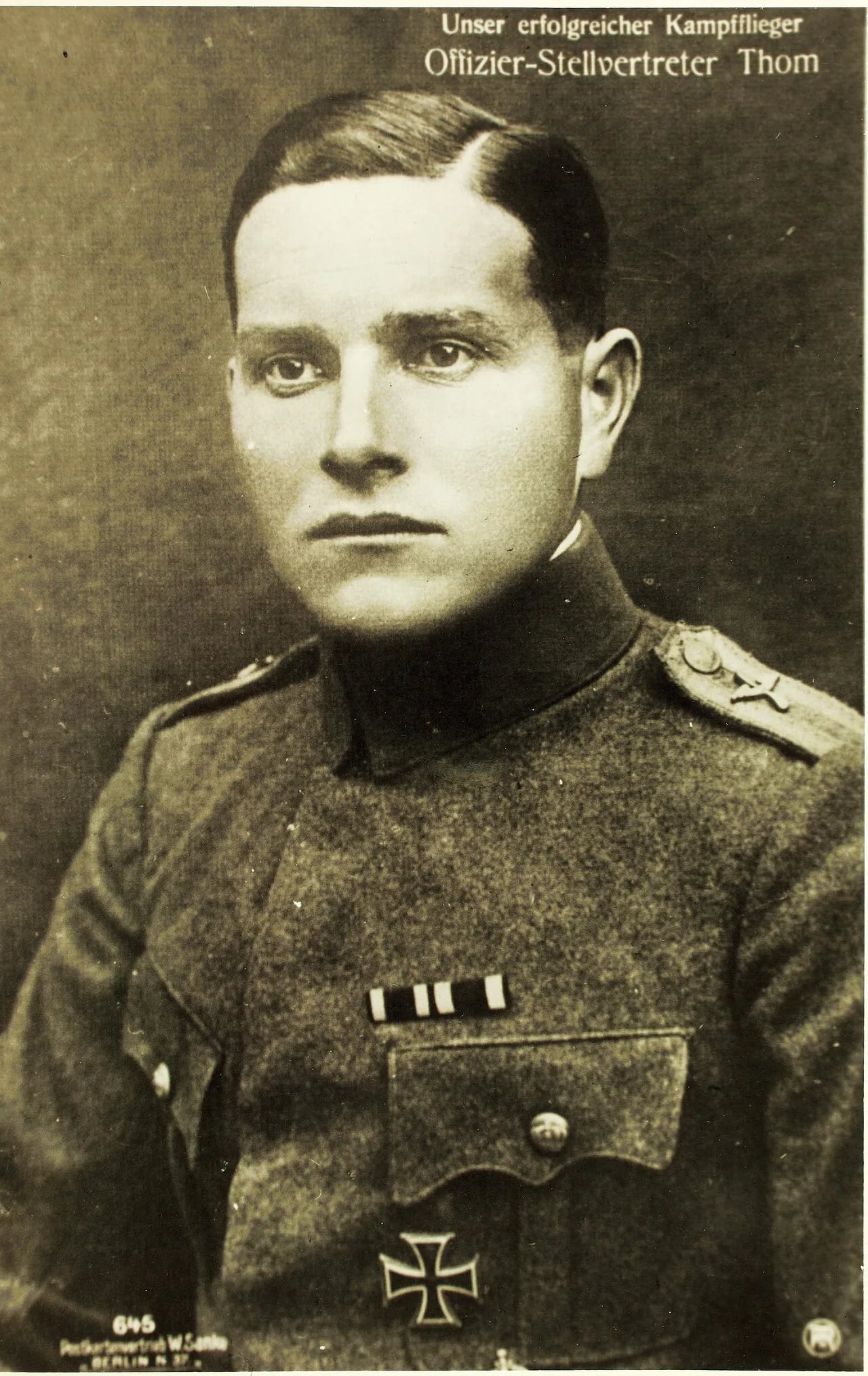 Porträt von Karl Thom (1893–1945) – Gedenkseite