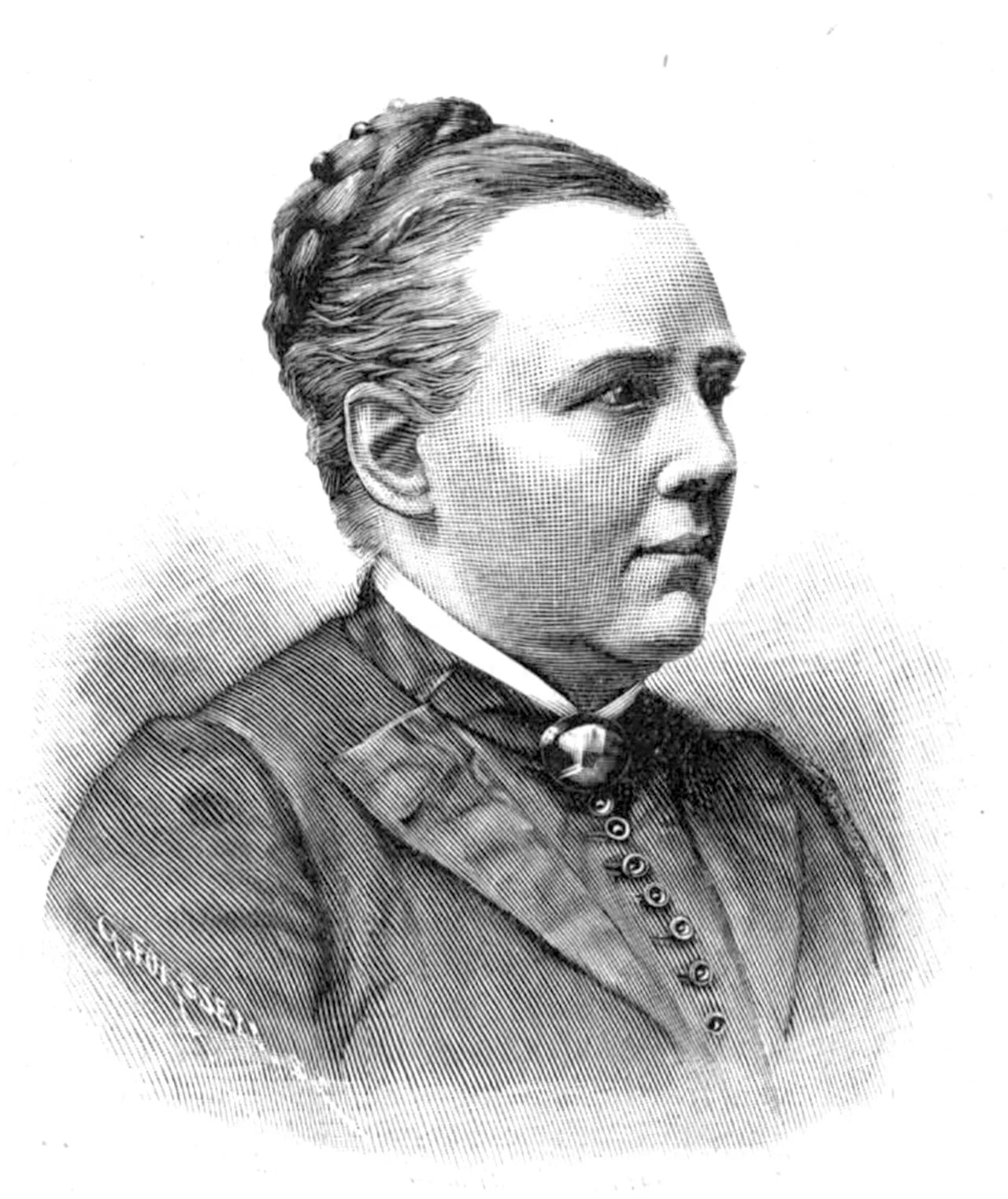 Porträt von Nanna Hoffman (1843–1920) – Gedenkseite