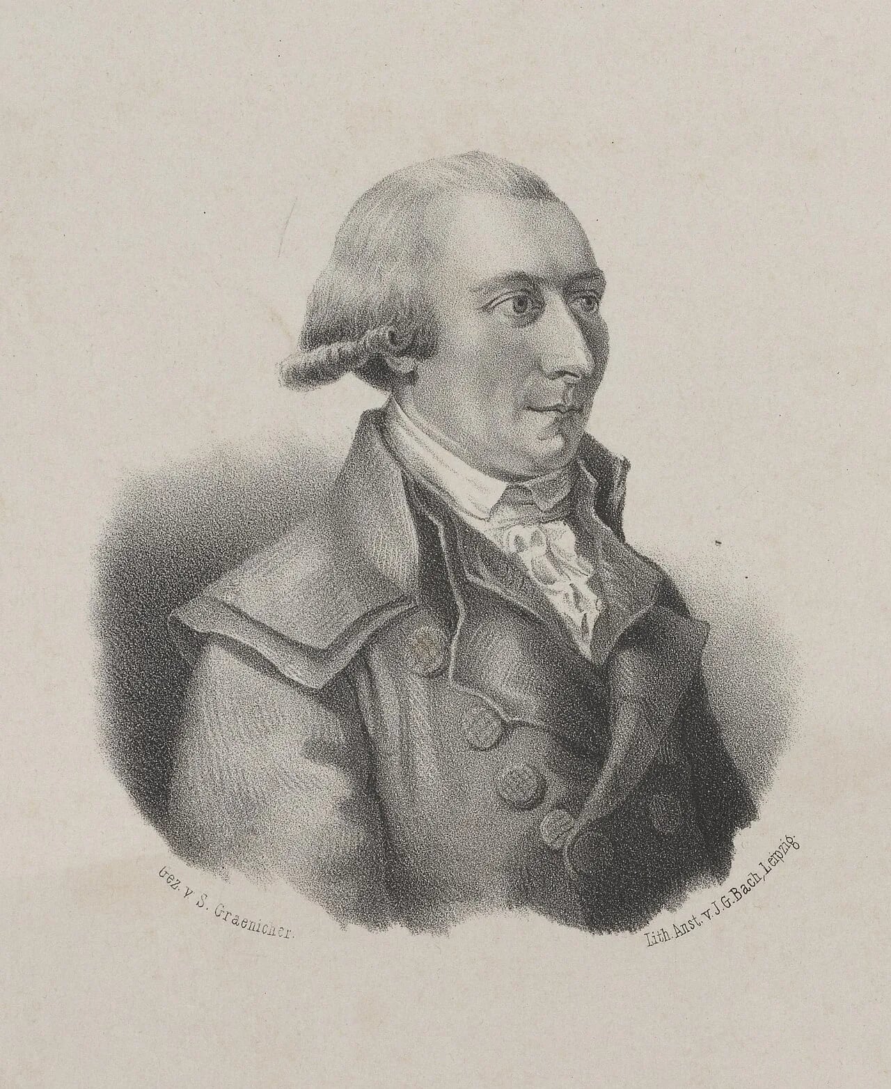 Porträt von Georg Joachim Göschen (1752–1828) – Gedenkseite