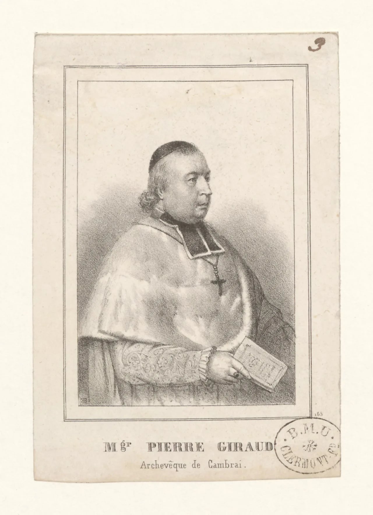 Porträt von Pierre Giraud (1791–1850) – Gedenkseite