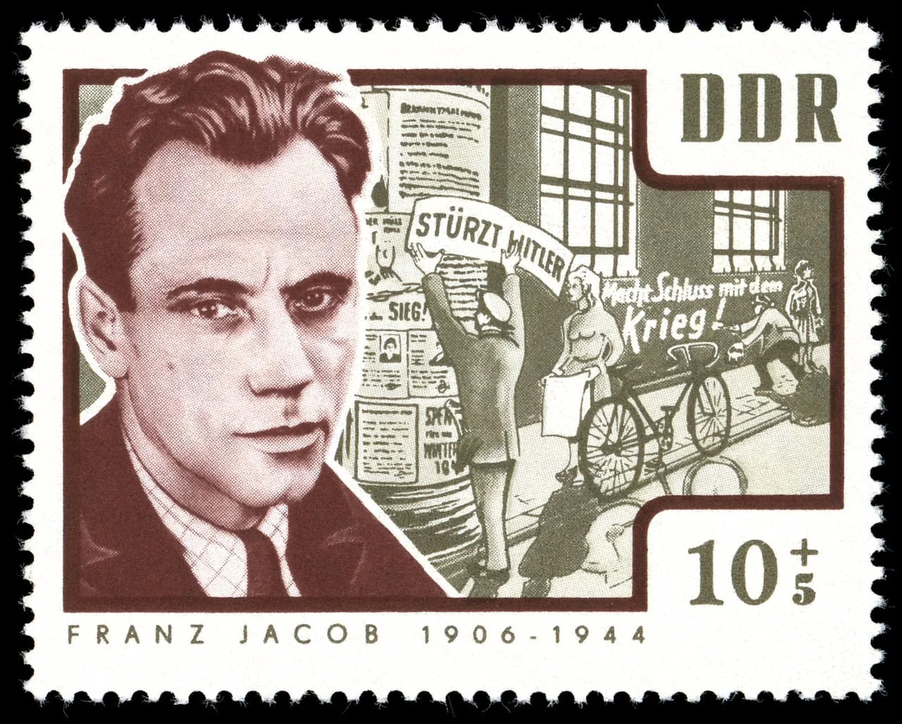 Porträt von Franz Jacob (1906–1944) – Gedenkseite
