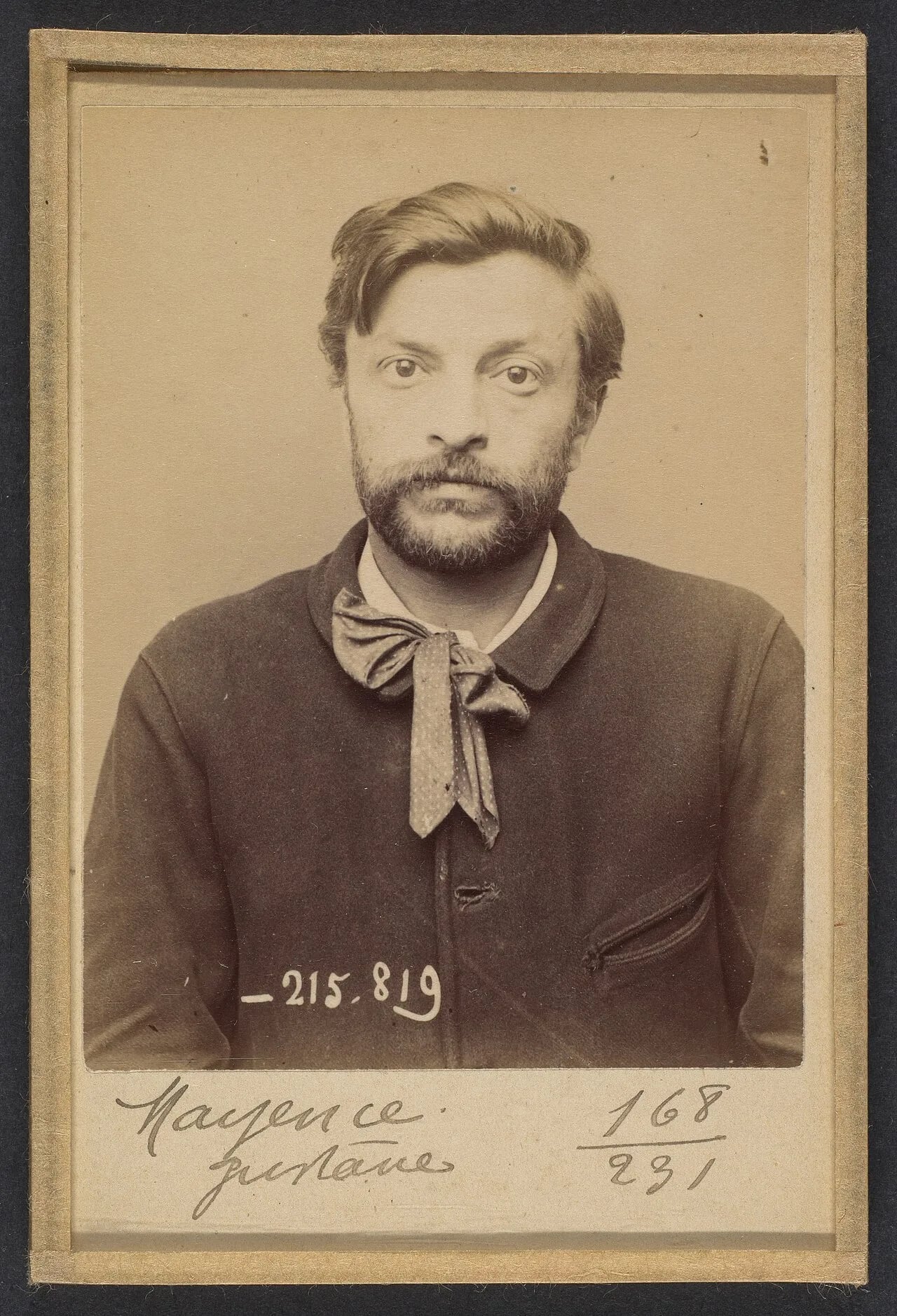 Portrait of Gustave Mayence (1860–1917) – memorial page