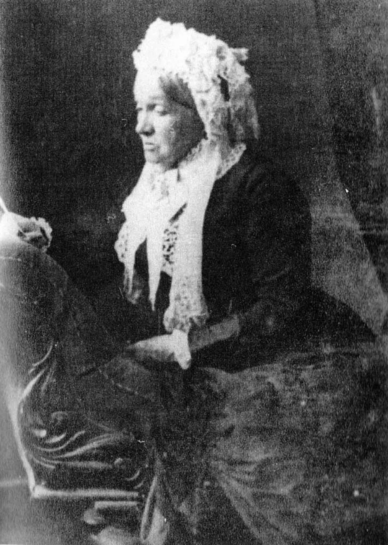 Porträt von Elizabeth Throsby (1807–1891) – Gedenkseite